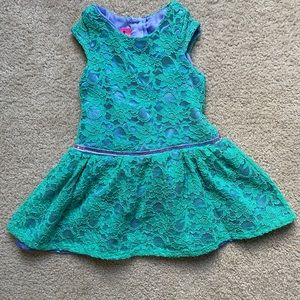 Disney princess mermaid style toddler dress
